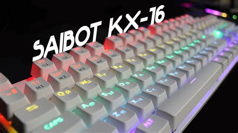 Обзор клавиатуры TFN SAIBOT KX-16. Макросы есть! - YouTube