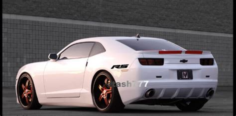 2 Chevrolet Camaro Racing Rs Decal Sticker Logo Black Ebay