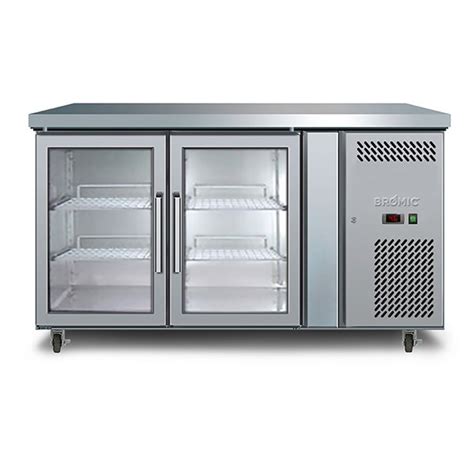 Bromic 2 Glass Door Under Bench Fridge Under Counter And Counter Fridges Arcus Australia