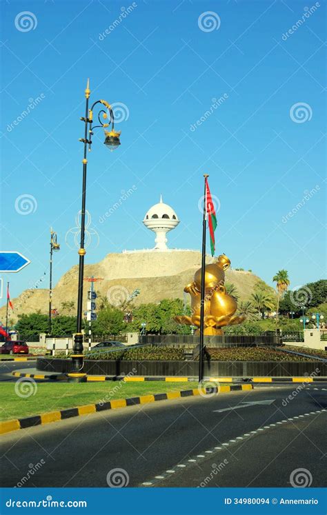 Sightseeing In Muscat Oman Editorial Stock Image Image Of Capital