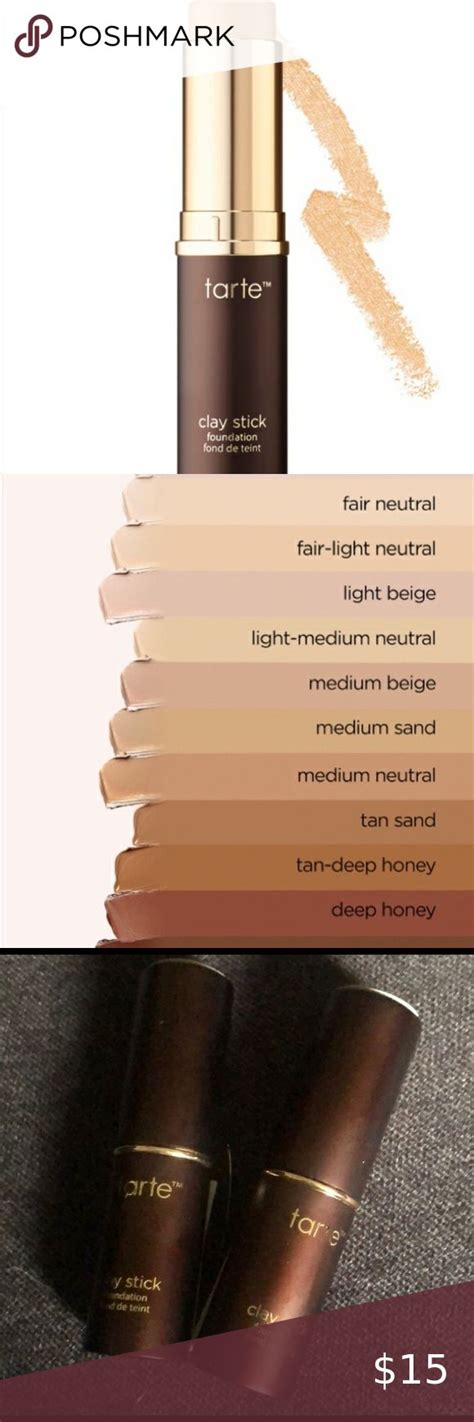 Tarte Clay Stick Foundation Tan Deep Honey Tarte Clay Stick