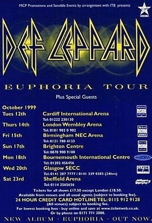 Def Leppard Concert Tour History Updated For Concert Archives