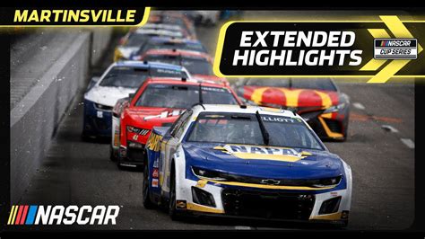 Nascar Cup Series Extended Highlights Noco From Martinsville