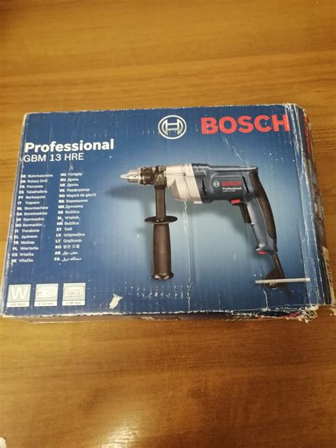 Дрель безударная Bosch GBM13HRE (0601049603) 550Вт 13мм ЗВП (60Hm ...