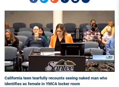 California Teen Tearfully Recounts Seeing Naked Man Who Identifies As Female In YMCA Locker Room