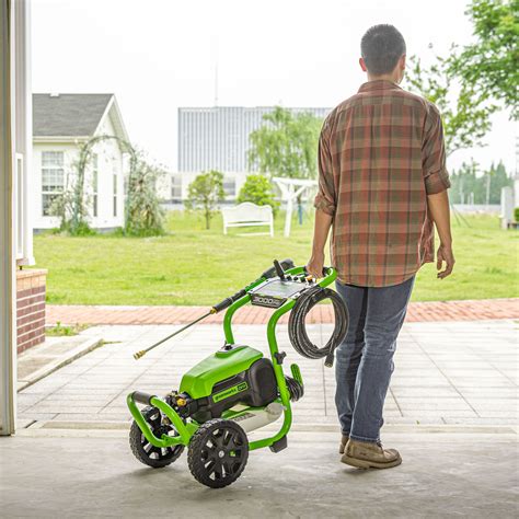 Customer Reviews Greenworks Electric Pressure Washer Up To Psi At