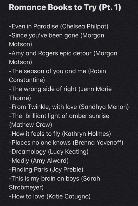 Best Ya Romance Books