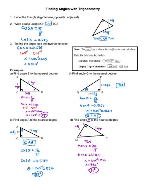 SOHCAHTOA Explained 19 Step By Step Examples 55 OFF