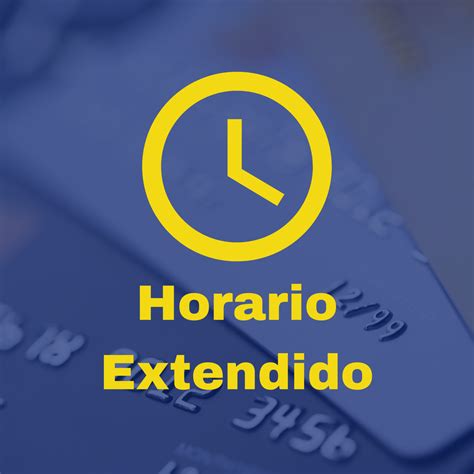 Horario Extendido