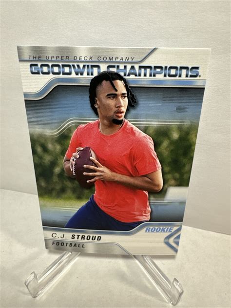 2023 Upper Deck Goodwin Champions Rookie CJ Stroud Texans 66 RC EBay