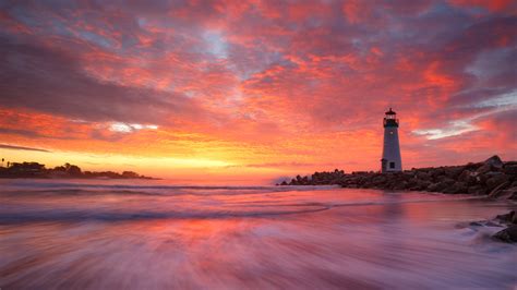 santa cruz sunrise bing wallpaper