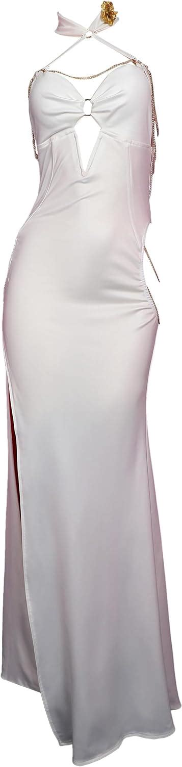 Amazon Miccostumes Women S Cutout Dress Lingerie Set Outfit With Gloves Clothing Shoes