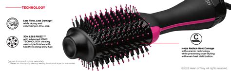 REVLON One Step Volumizer Enhanced 1 0 Hair Dryer And Hot Air Brush