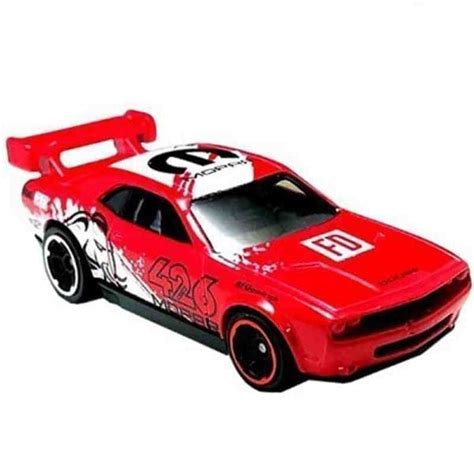 Hot Wheels Basic Bil Dodge Challenger Drift Car NR