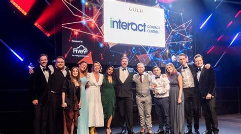 Interact Wins Best Contact Centre Culture Large Award Contact