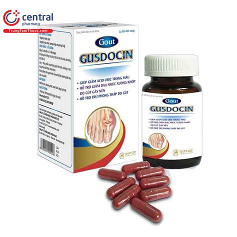 [CHÍNH HÃNG] Thuốc Gusdocin hỗ trợ điều trị Gout hiệu quả