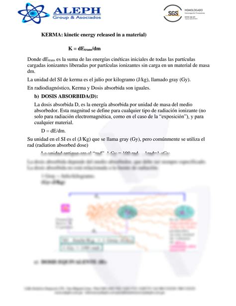 Solution Curso De Protecci N Radiol Gica Dental Parte Magnitudes Y