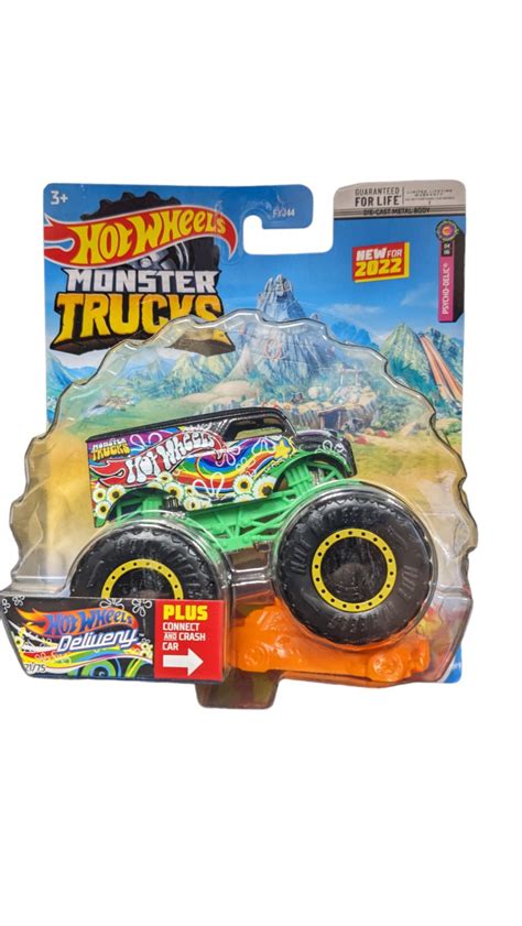 Hot Wheels Monster Trucks Psycho Delic Delivery Van Walmart