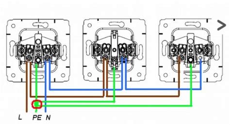 Тройная розетка внутренняя