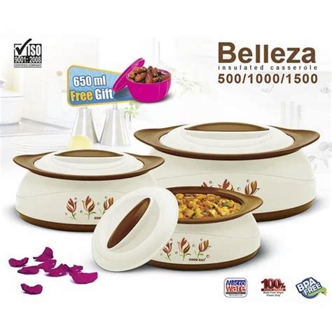 Ceramic Blue Bms Goodday Insulated Hot Pot Casserole Gift Set Pcs At Rs Piece In Mumbai