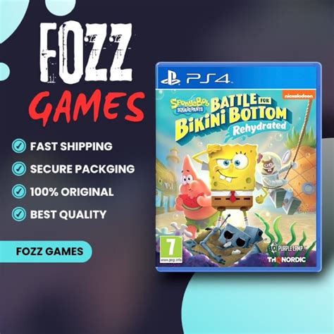 PS Spongebob Battle For Bikini Bottom R ENG Shopee Malaysia