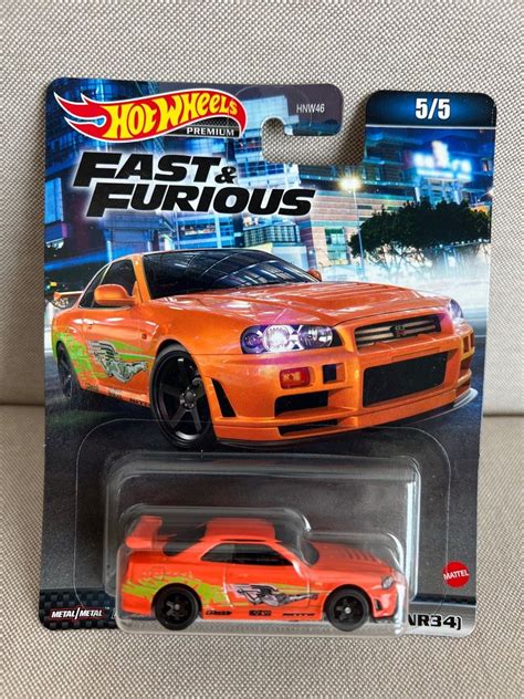 Hot Wheels Nissan Skyline Gt R Bnr Hobbies Toys Toys Games On Carousell
