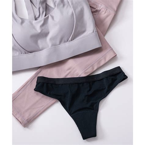 フランデランジェリー fran de lingerie サニタリーショーツ 吸水ショーツ コンフィッツ タンガ Tバック返品不可商品 ブラック ファッション通販 MAGASEEK