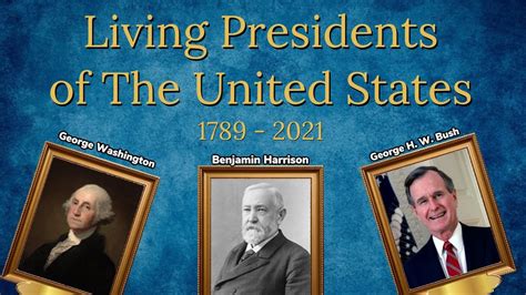 A Timeline of Living Presidents of the United States - YouTube
