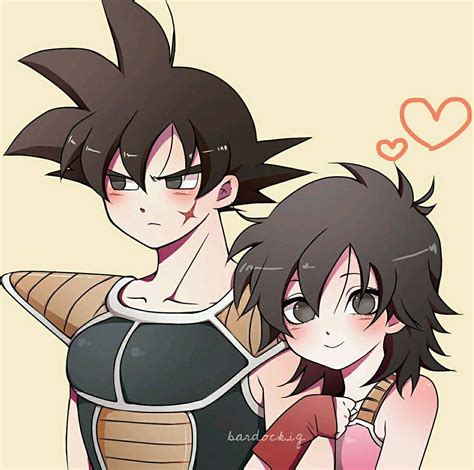 Bardock And Gine Dragon Ball Z Dragon Z Dragon Ball Tattoo Dragon Ball Super Goku Milk Y