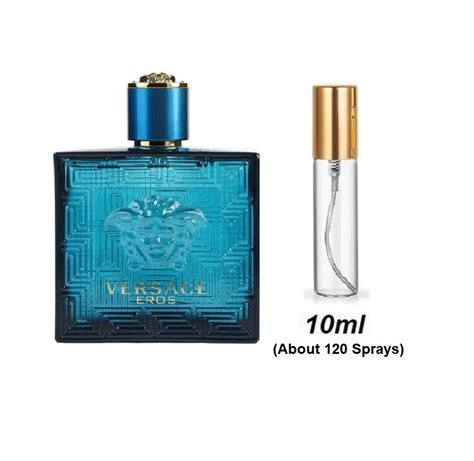 Travel Size Versace Eros Samples Edt Mens Cologne Samples