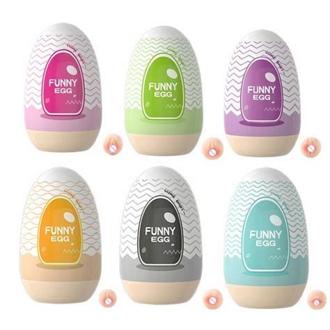 Male Masturbator Realistic Vagina Pocket Pussy Stroker Egg Masturbater Lubricant EBay