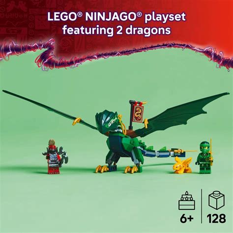 Lego Ninjago Lloyds Green Forest Dragon 71829 Kmart