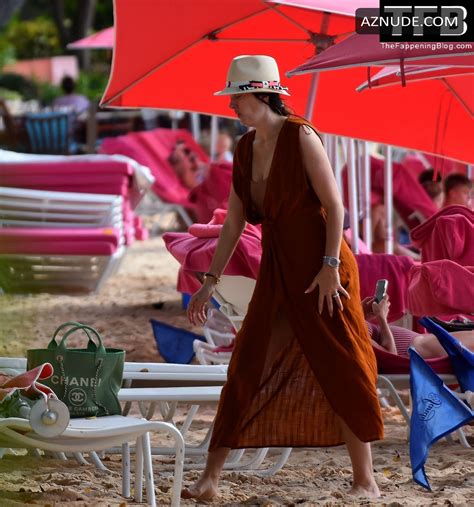Rhea Durham Sexy Soaks Up The Blazing Hot Sunshine On The Beach In Barbados Aznude