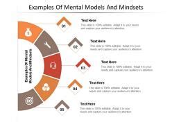 Examples Of Mental Models And Mindsets Ppt Powerpoint Presentation ...