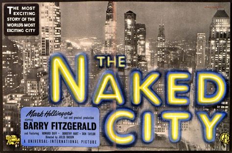 NAKED CITY Rare Film Posters