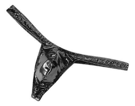 Calzon Tanga Bikini Metalico Brillante Hombre Ropa Interior Mercadolibre