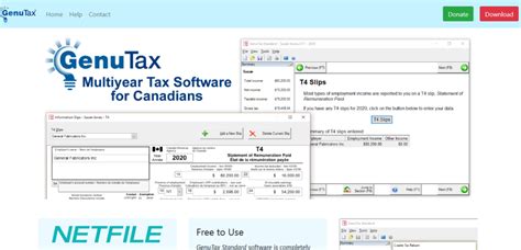 7 Best Free Tax Filing Software In Canada For 2021 Paperless Books