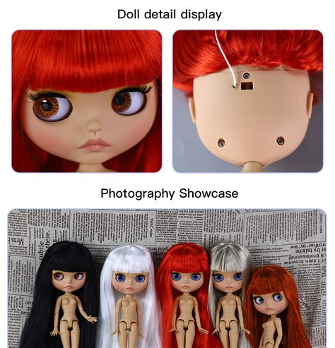 DBS Blythe Doll Tan Skin Matte Face Makeup Finished Product Nude Doll Joints Shopee Philippines
