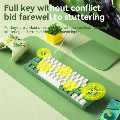 Bow G S Hot Swappable Wired Mechanical Gaming Keyboard White Gray Vibe Gaming