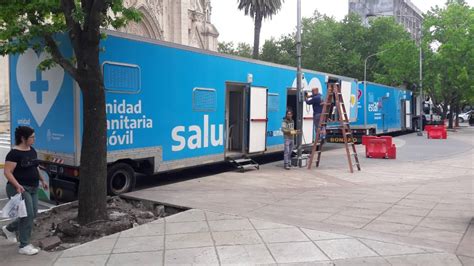 Continúa el hospital móvil en Plaza San Martín y confirman la compra