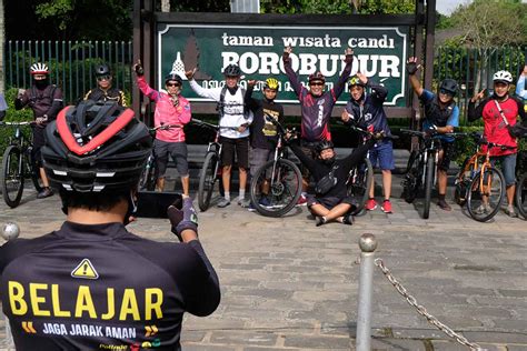 Berita Magelang Foto Borobudur Tutup Dua Hari Sukseskan Gerakan