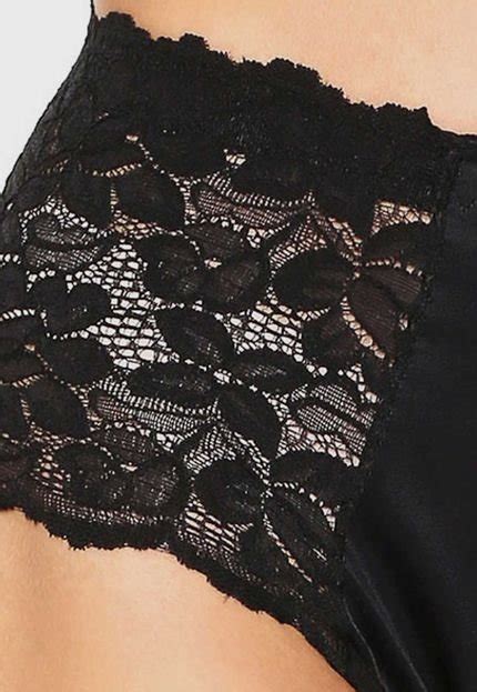 Calcinha Dilady Hot Pant Comfort Preta Compre Agora Dafiti Brasil