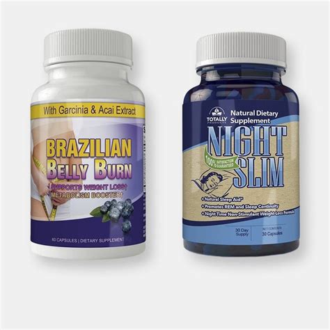 Totally Products Brazilian Belly Burn And Night Slim Combo Pack