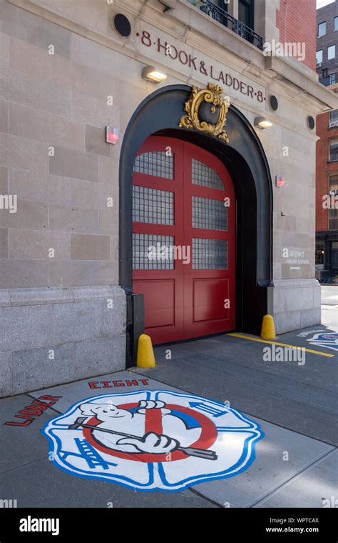 Hook & Ladders 8 Ghostbusters Fire Station, Tribeca, Manhattan, New ...