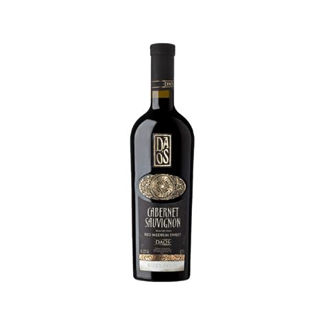 Daos Cabernet Sauvignon Wino Czerwone Półsłodkie 750ml