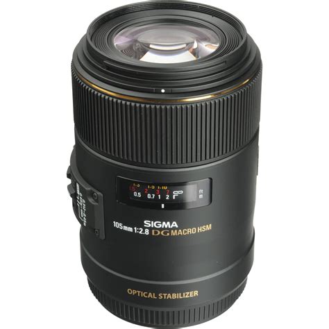 Sigma 105mm F 2 8 EX DG OS HSM Macro Lens For Canon EF 258101