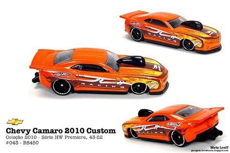 Garagem Hot Wheels Chevy Camaro Custom