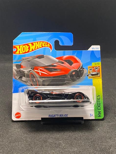 Hot Wheels Bugatti Bolide Black Red Carshoping