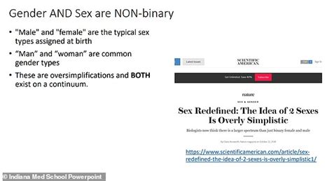 Indiana University School Of Medicine Is Forcing First Year Students To Take Sex And Gender
