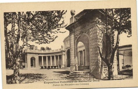 Marseille Expo Coloniale 1922 Palais de Ministere des Colonies à